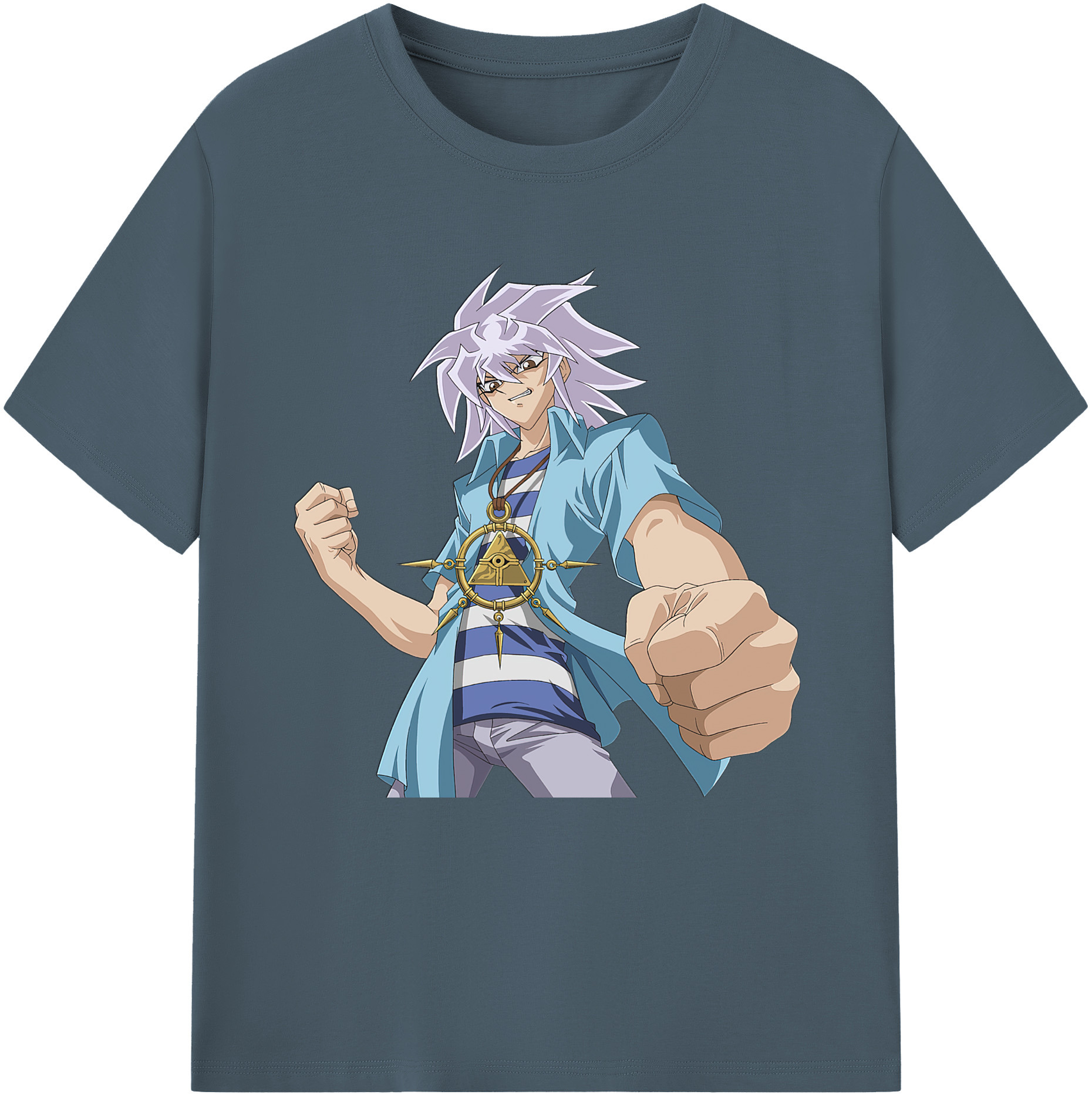 （画像用） 遊☆戯☆王 Yu-Gi-Oh! 綿100％半袖Tシャツ（フロントプリント）